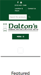 Mobile Screenshot of daltons.com